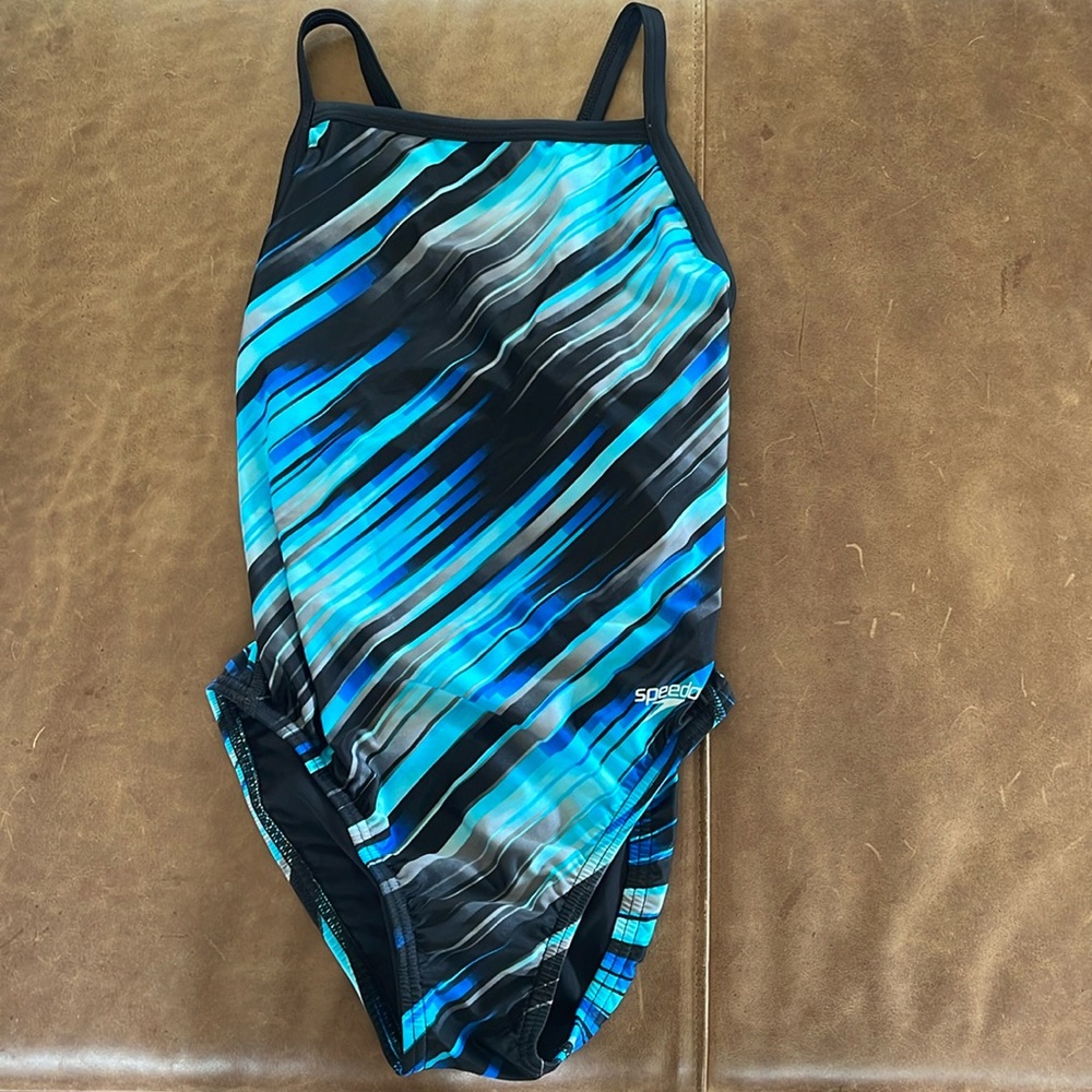 Speedo Printed PowerFLEX Eco Core Flyback Female Youth